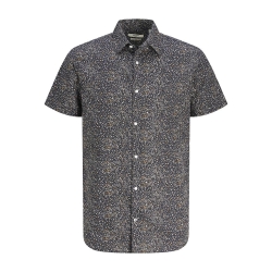 Chemise Greige à Motifs Homme Jack & Jones Blasummer