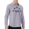 PSG Chemise à Rayures Marine Homme PSG 109
