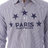 PSG Chemise à Rayures Marine Homme PSG 109