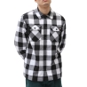 Chemise Noir/Blanc Homme Dickies Lined