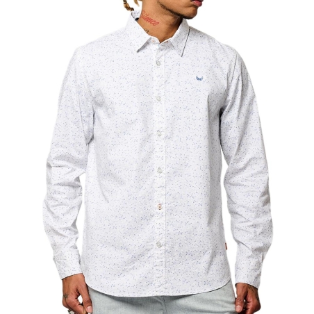 Chemise Fleurie Blanche Homme Kaporal BEVY
