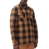 Chemise Camel/Noir Homme Dickies Sacramento
