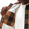 Chemise Camel/Noir Homme Dickies Sacramento