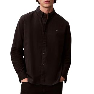 Chemise Noire Homme Calvin Klein Jeans Oxfords