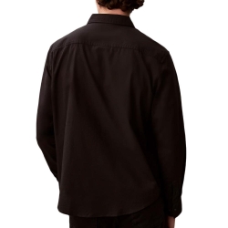 Chemise Noire Homme Calvin Klein Jeans Oxfords