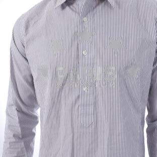 PSG Chemise à Rayures Gris Homme PSG 109