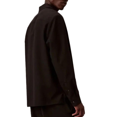 Chemise Noire Homme Calvin Klein Jeans Solids