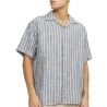 Chemisette Rayures Grises/Blanches Homme Jack & Jones Cabana