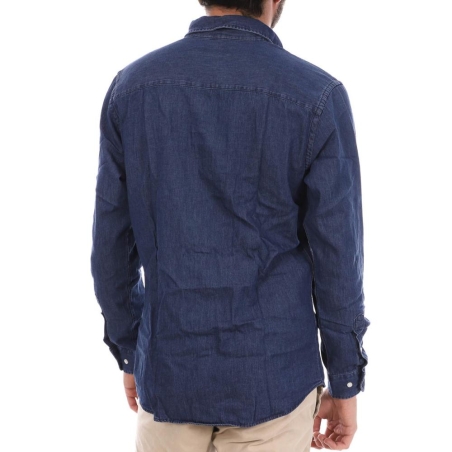 Chemise Denim Bleu Homme Jack & Jones Plain