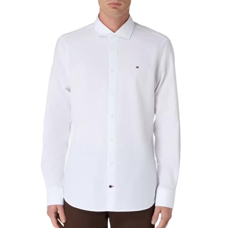 Chemise Blanche Homme Tommy Hilfiger Oxford