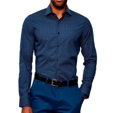 Chemise Marine Homme Calvin Klein Jeans LV019EU041