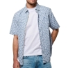 Chemisette Bleu/Blanc Homme Kaporal BAHIA