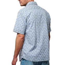 Chemisette Bleu/Blanc Homme Kaporal BAHIA