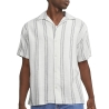 Chemisette Rayures Blanc/Bleu Homme Jack & Jones Cabana