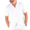 Chemise Manches Courtes Blanche Homme Paname Brothers