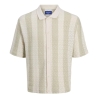 Chemise Beige/Verte Homme Jack & Jones Ortyler