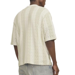 Chemise Beige/Verte Homme Jack & Jones Ortyler