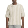 Chemise Beige/Verte Homme Jack & Jones Ortyler
