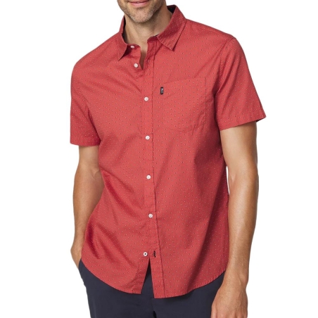 Chemise Rouge Homme TBS HELYOCHA