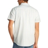 Chemisette Rayures Blanc/Bleu Homme Tommy Hilfiger Linen Blend