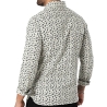 Chemise Beige Fleuris Homme Teddy Smith Carton Strectch