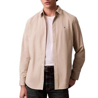 Chemise Beige Homme Calvin Klein Jeans Oxfords