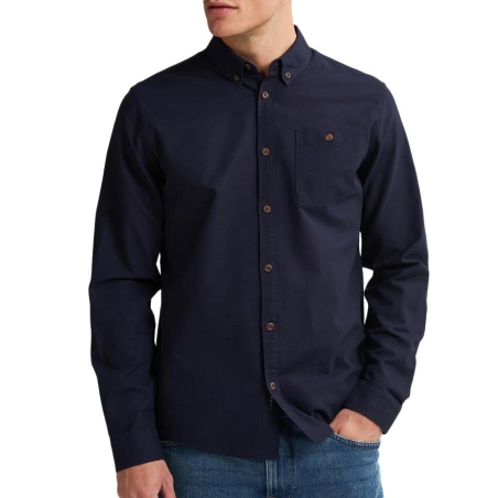 Chemise Marine Homme Petrol Industries Sleeve Uni
