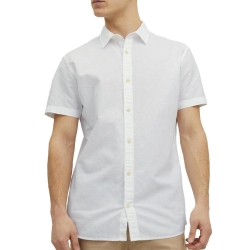 Chemisette Blanc Homme Jack & Jones Summer