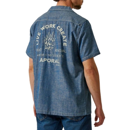 Chemise Bleu Jean Homme Kaporal DILON
