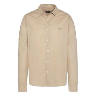 Chemise Beige Homme Schott SHROML