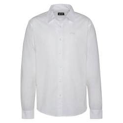 Chemise Ecru Homme Schott SHROML
