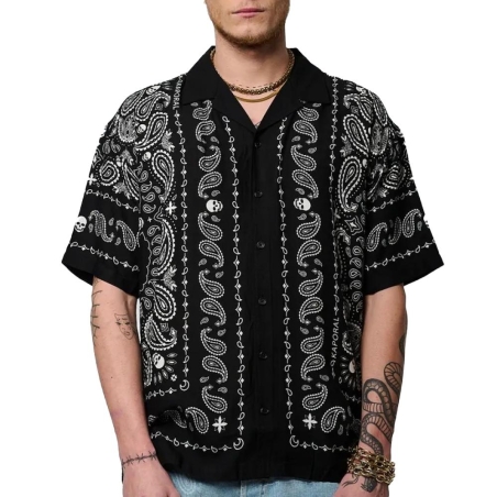 Chemise Noire Homme Kaporal TEXAS