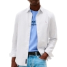 Chemise Rayures Bleu/Blanc Homme Tommy Hilfiger Slim Stripe