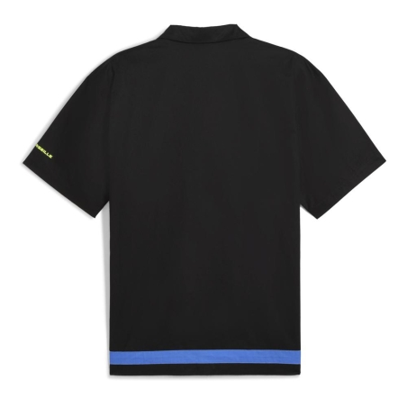 OM Chemise Noire Homme Puma Faster Woven Shirt