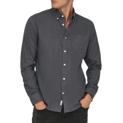 Chemise Gris Homme Only & Sons Road Life