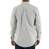 Chemise Rayures Vert/Blanc Homme Tommy Hilfiger Slim Stripes