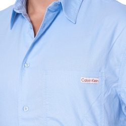 Chemise Bleu Homme Calvin Klein Jeans Oxford