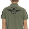 Chemise Kaki Homme Von Dutch Popline