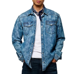 Chemise Bleu Homme Kaporal REGEN