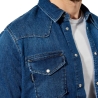 Chemise Bleu Moyen Homme Kaporal DIEGO
