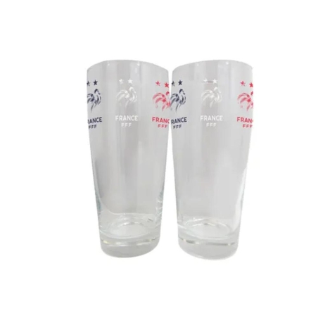 Set de 2 Verres à Bières Equipe de France