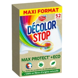 52 Lingettes Decolor Stop Maxi Format Eau Ecarlate