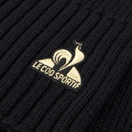 Écharpe Noir Homme Le Coq Sportif Coq D'or N°1