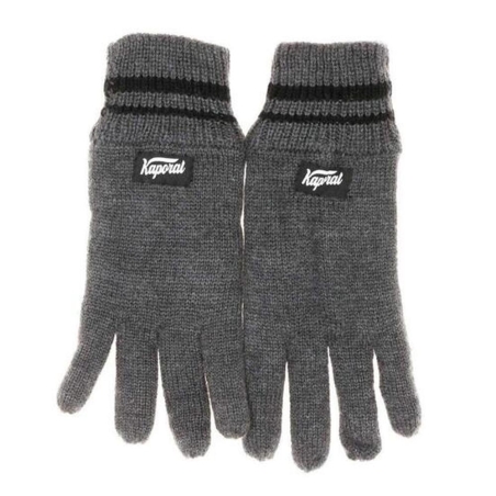 Gants Gris/Noir Homme Kaporal OLINDO