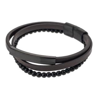Bracelet Noir Homme Geographical Norway 315107