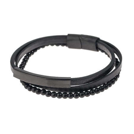 Bracelet Noir Geographical Norway 315106