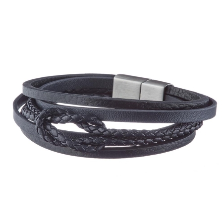 Bracelet Noir Geographical Norway 315064