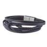 Bracelet Noir Geographical Norway 315064