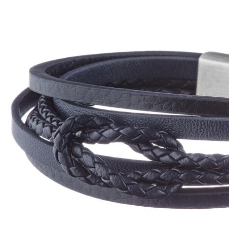 Bracelet Noir Geographical Norway 315064
