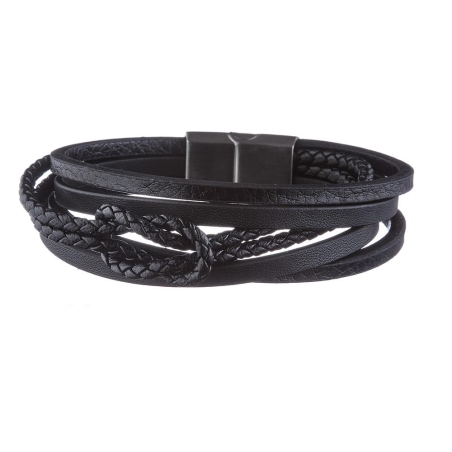Bracelet Noir Geographical Norway 315063